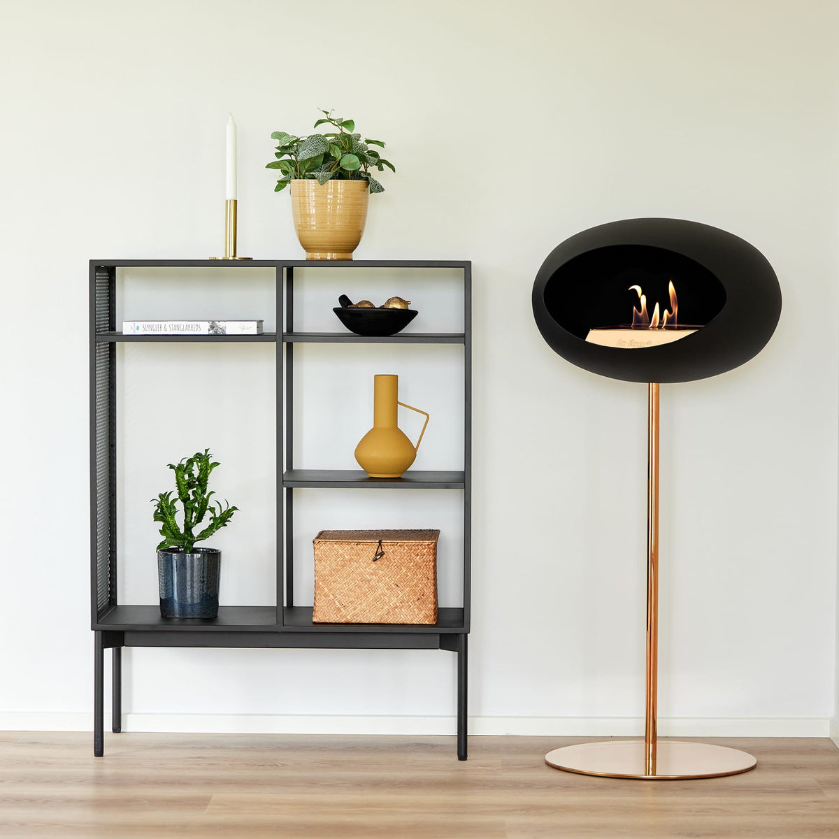 Le Feu Steel High Dome Black Fireplaces Nüline Distribution