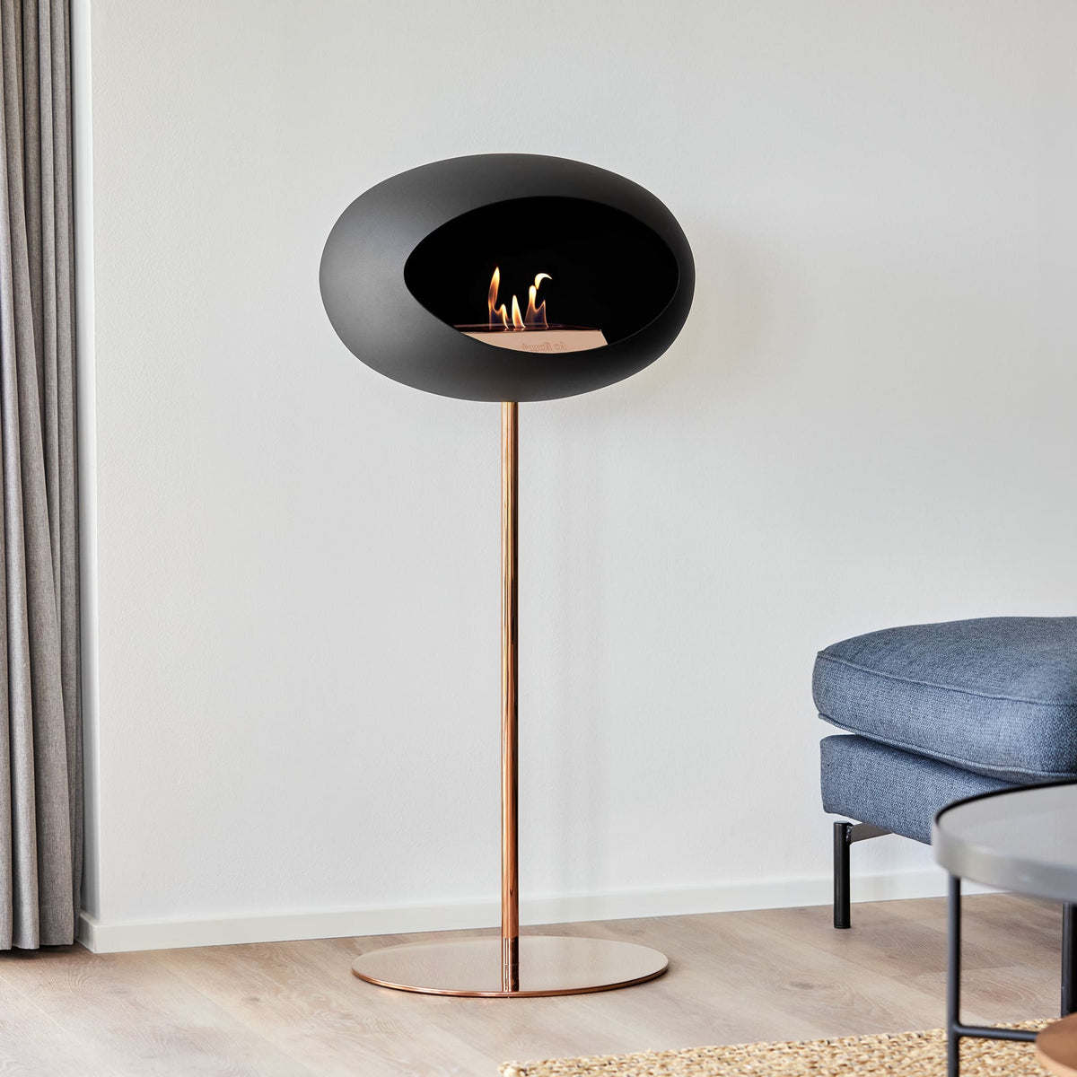 Le Feu Steel High Dome Black Fireplaces Nüline Distribution