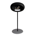 Le Feu Steel High Dome <br>Black Fireplaces Nüline Distribution ø2.5 cm black nickel steel burner