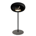 Le Feu Steel High Dome <br>Black Fireplaces Nüline Distribution ø2.5 cm black polished steel rose gold burner