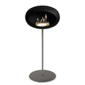 Le Feu Steel High Dome <br>Black Fireplaces Nüline Distribution ø2.5 cm polished steel polished steel rose gold burner