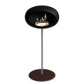 Le Feu Steel High Dome <br>Black Fireplaces Nüline Distribution ø2.5 cm polished steel mocca rose gold burner