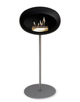 Le Feu Steel High Dome Black Fireplaces Nüline Distribution ø2.5 cm polished steel nickel rose gold burner