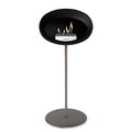 Le Feu Steel High Dome <br>Black Fireplaces Nüline Distribution ø2.5 cm polished steel polished steel steel burner