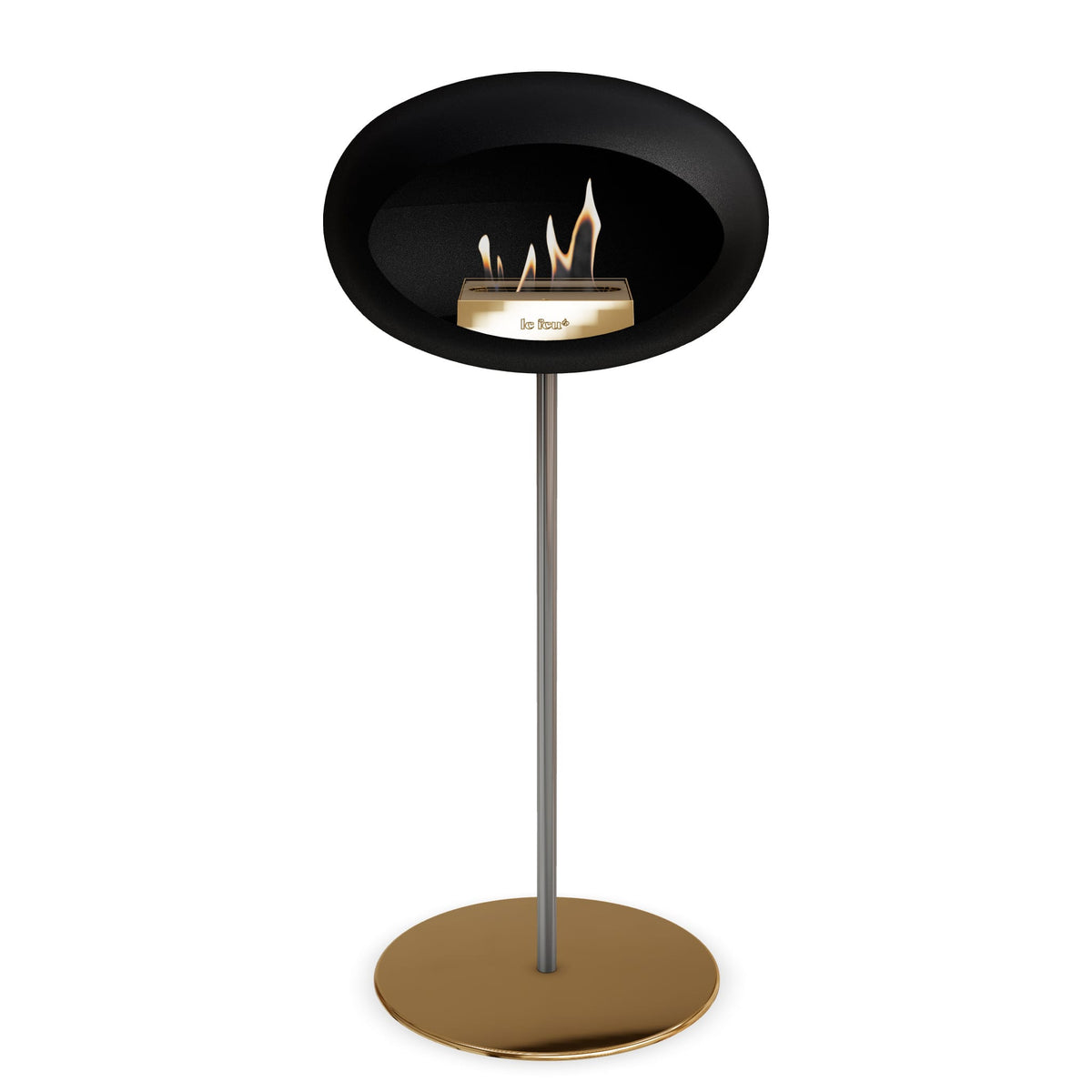 Le Feu Steel Dôme Haut Noir