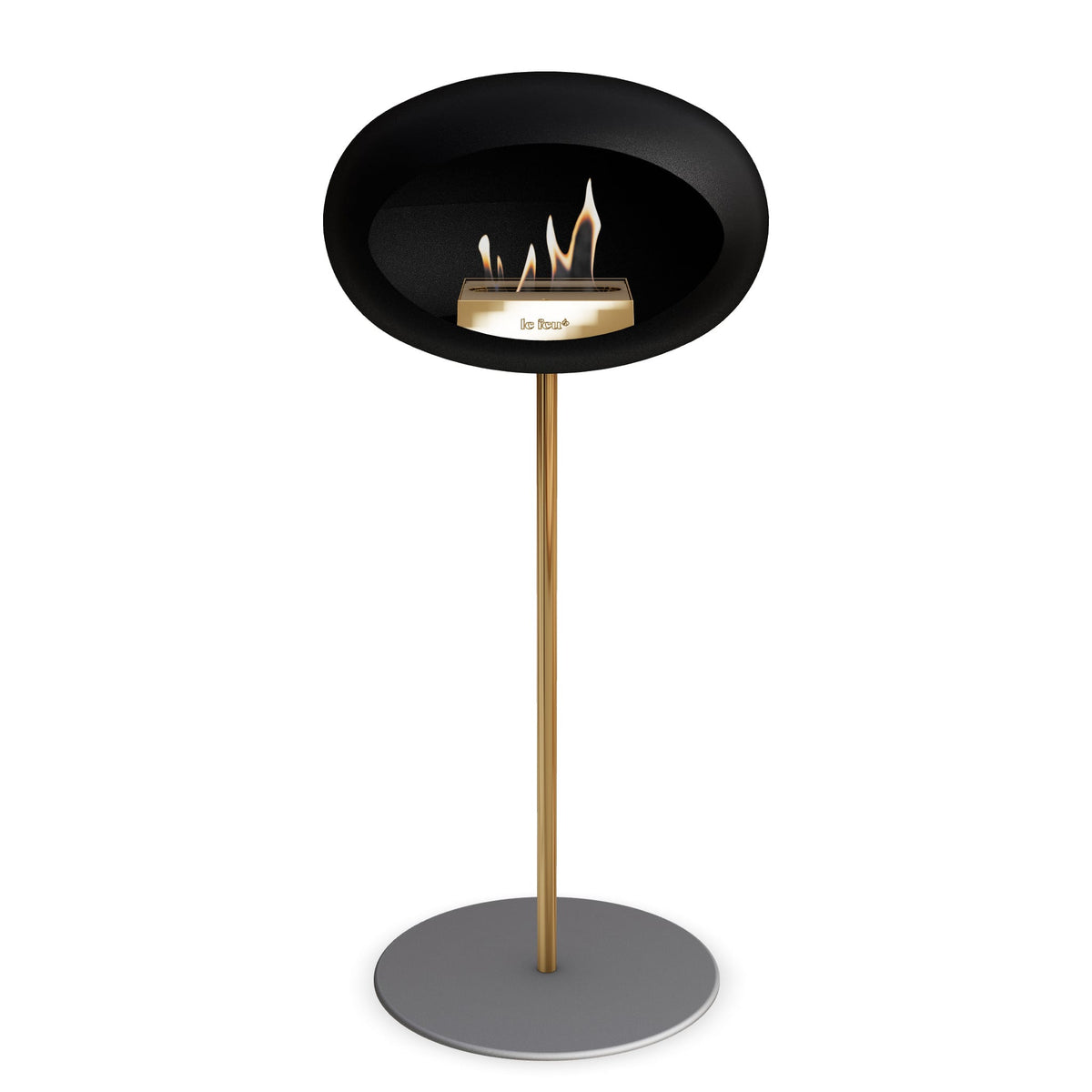 Le Feu Steel Dôme Haut Noir