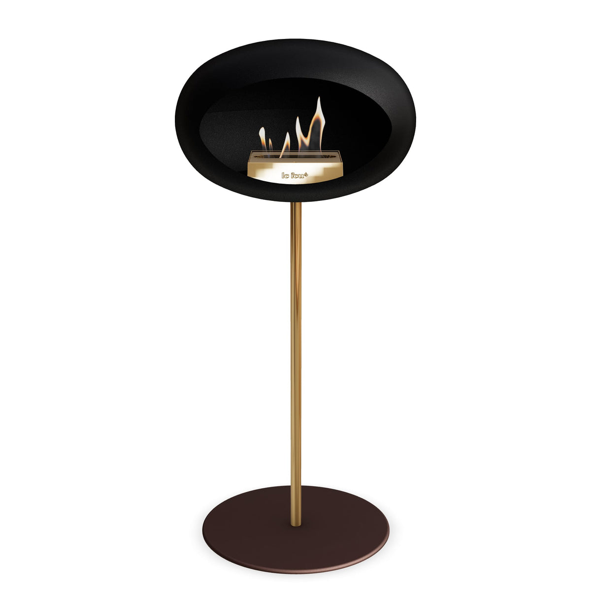 Le Feu Steel Dôme Haut Noir