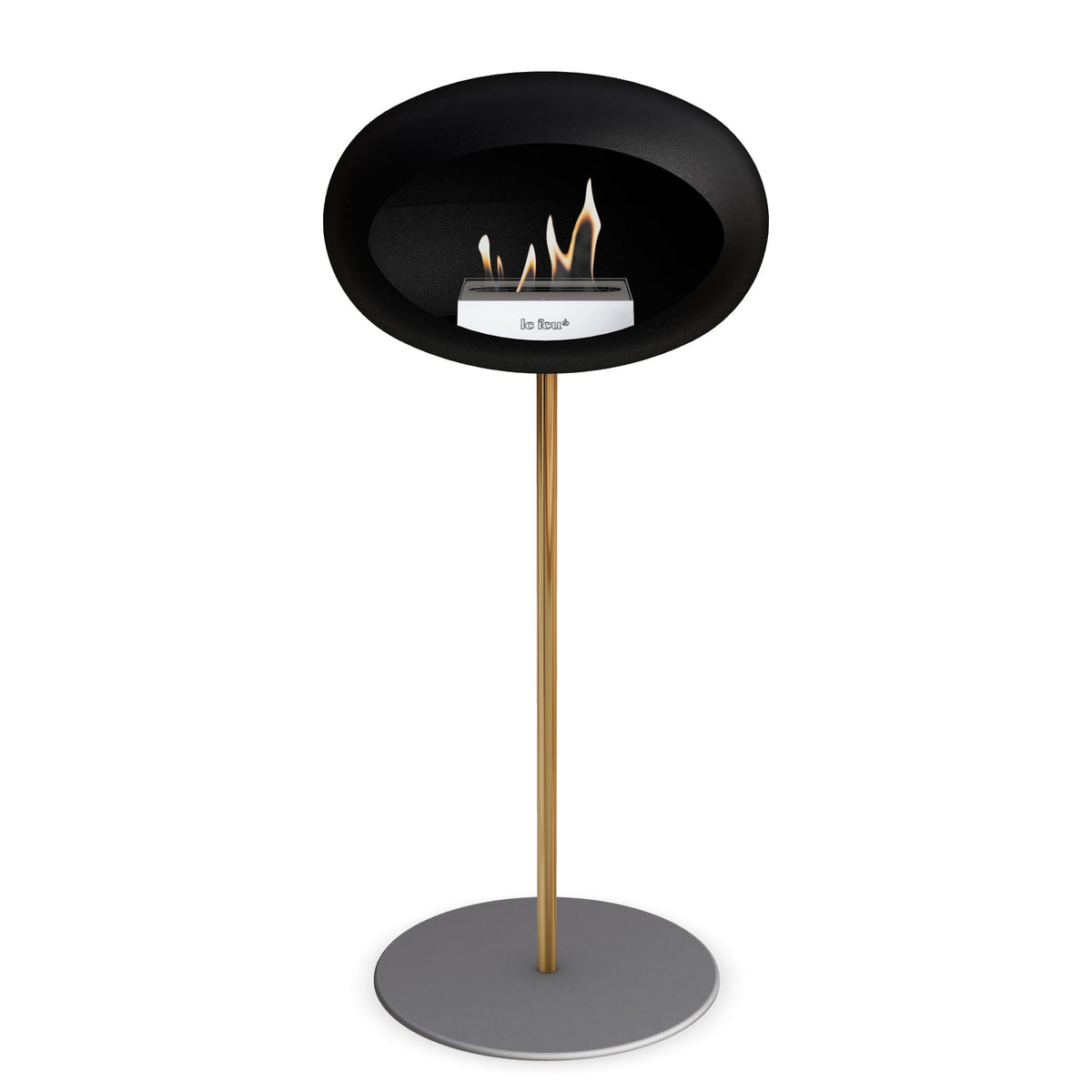 Le Feu Steel Dôme Haut Noir