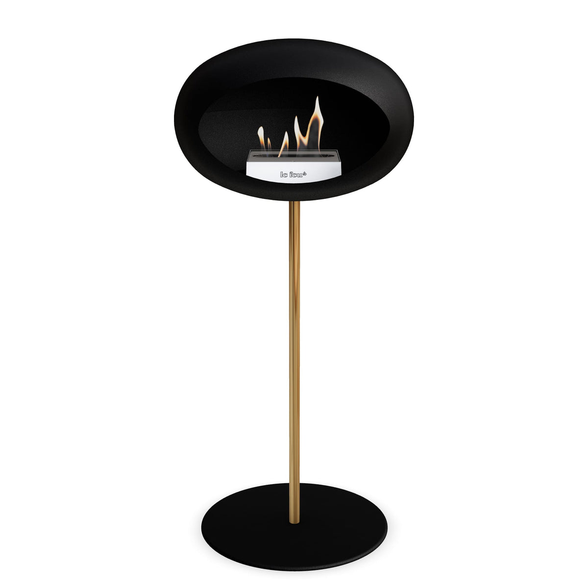 Le Feu Steel Dôme Haut Noir