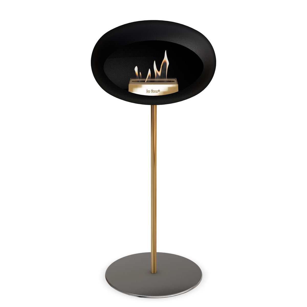 Le Feu Steel Dôme Haut Noir