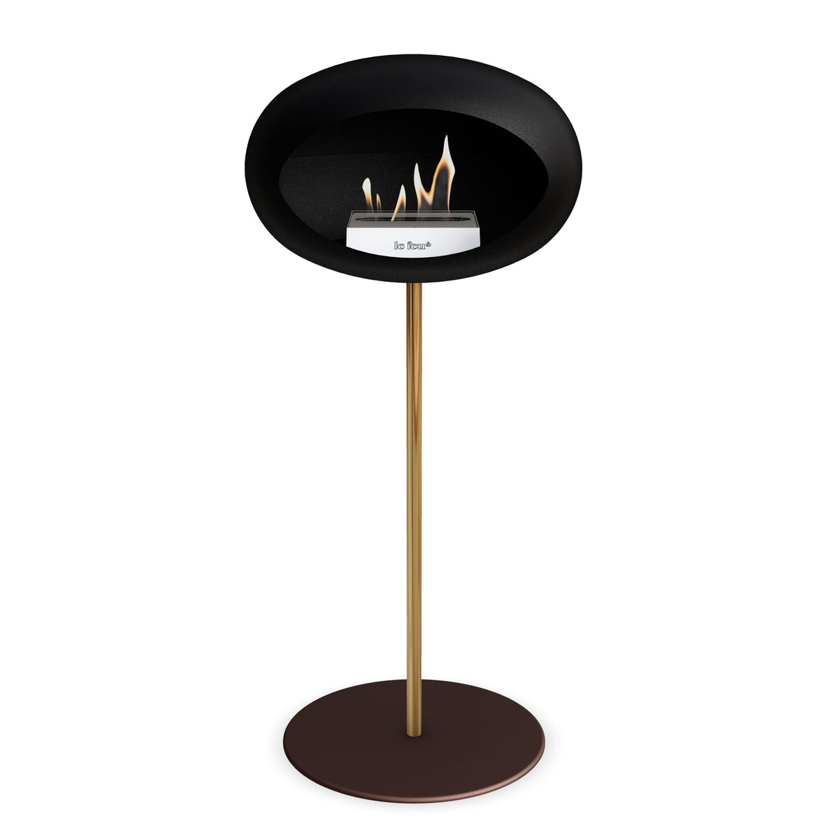 Le Feu Steel Dôme Haut Noir