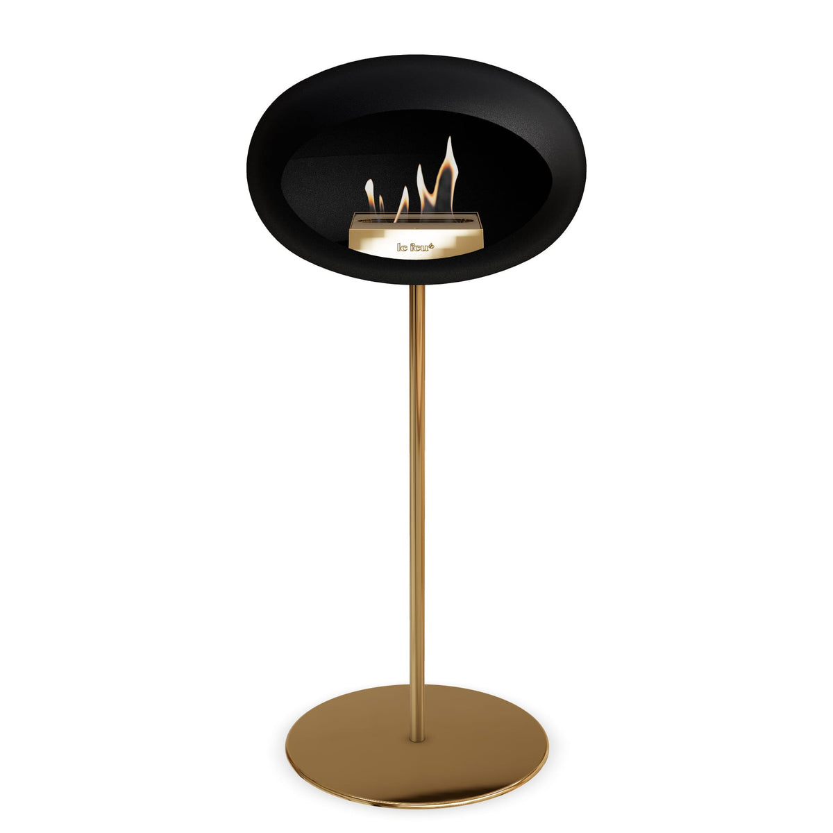 Le Feu Steel Dôme Haut Noir