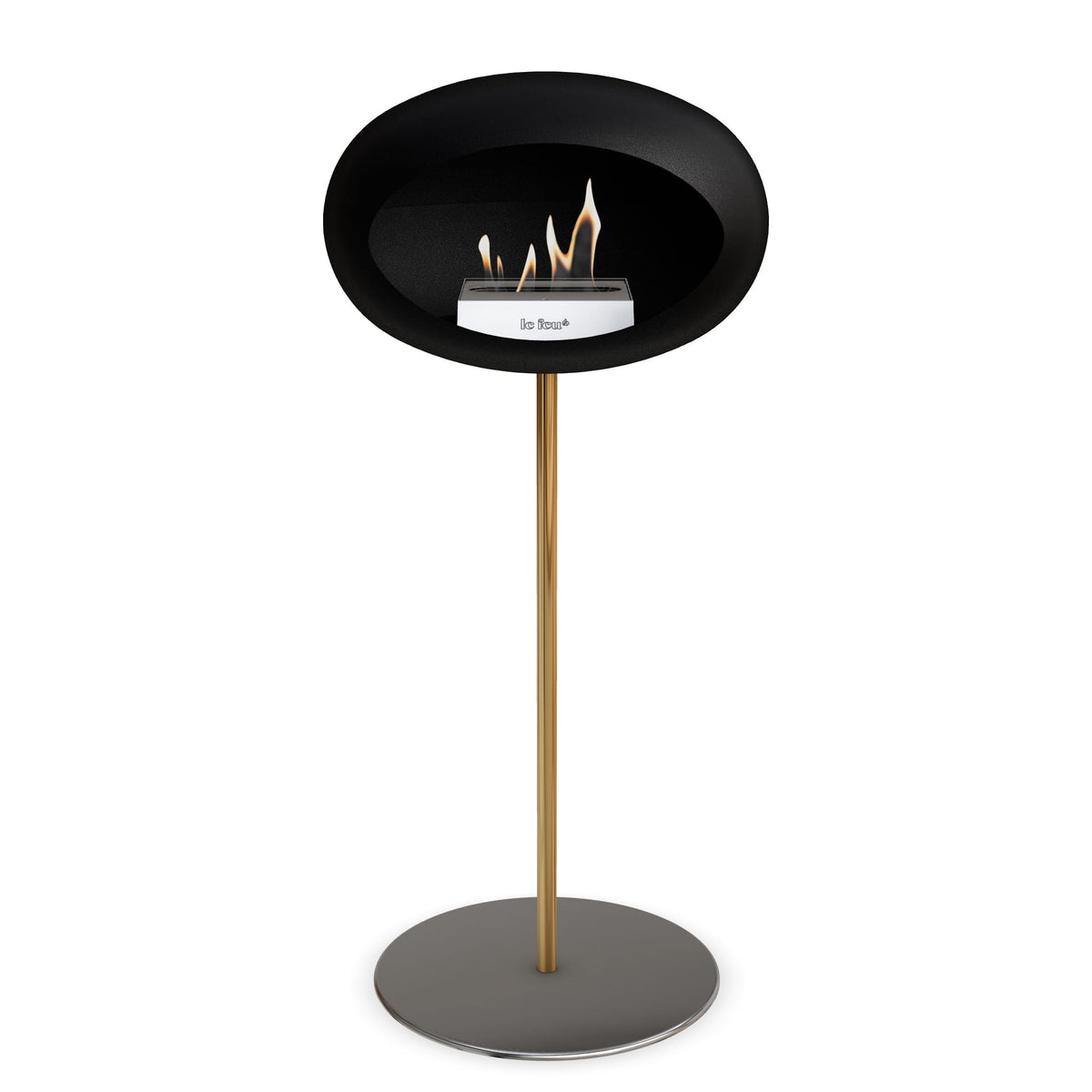 Le Feu Steel Dôme Haut Noir