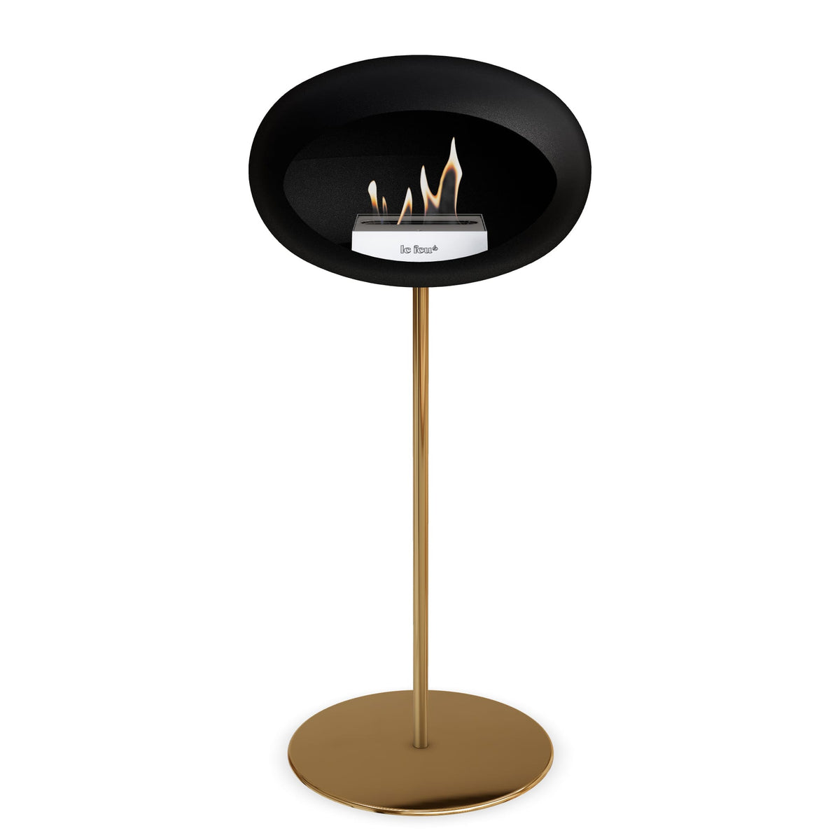 Le Feu Steel Dôme Haut Noir