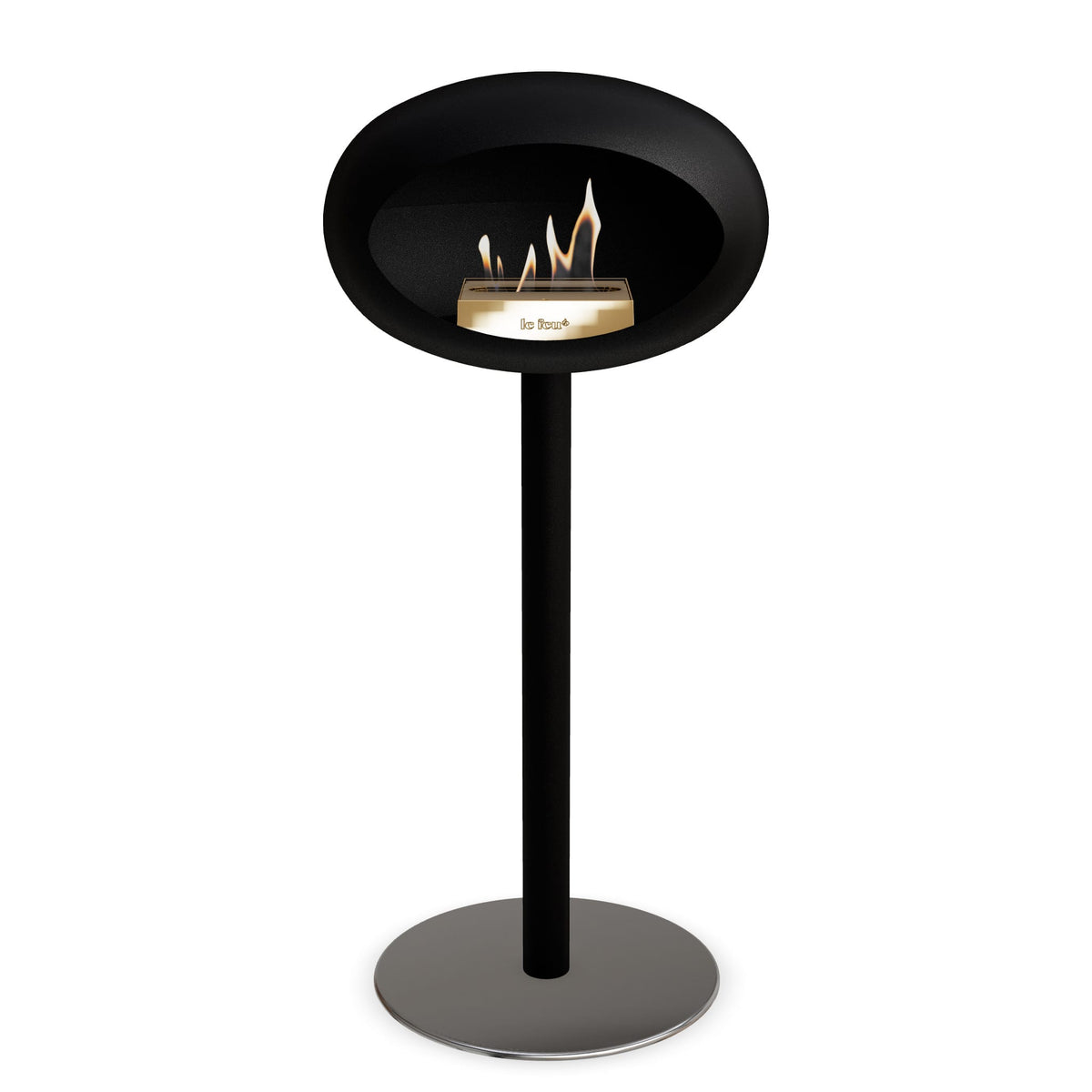 Le Feu Steel Dôme Haut Noir