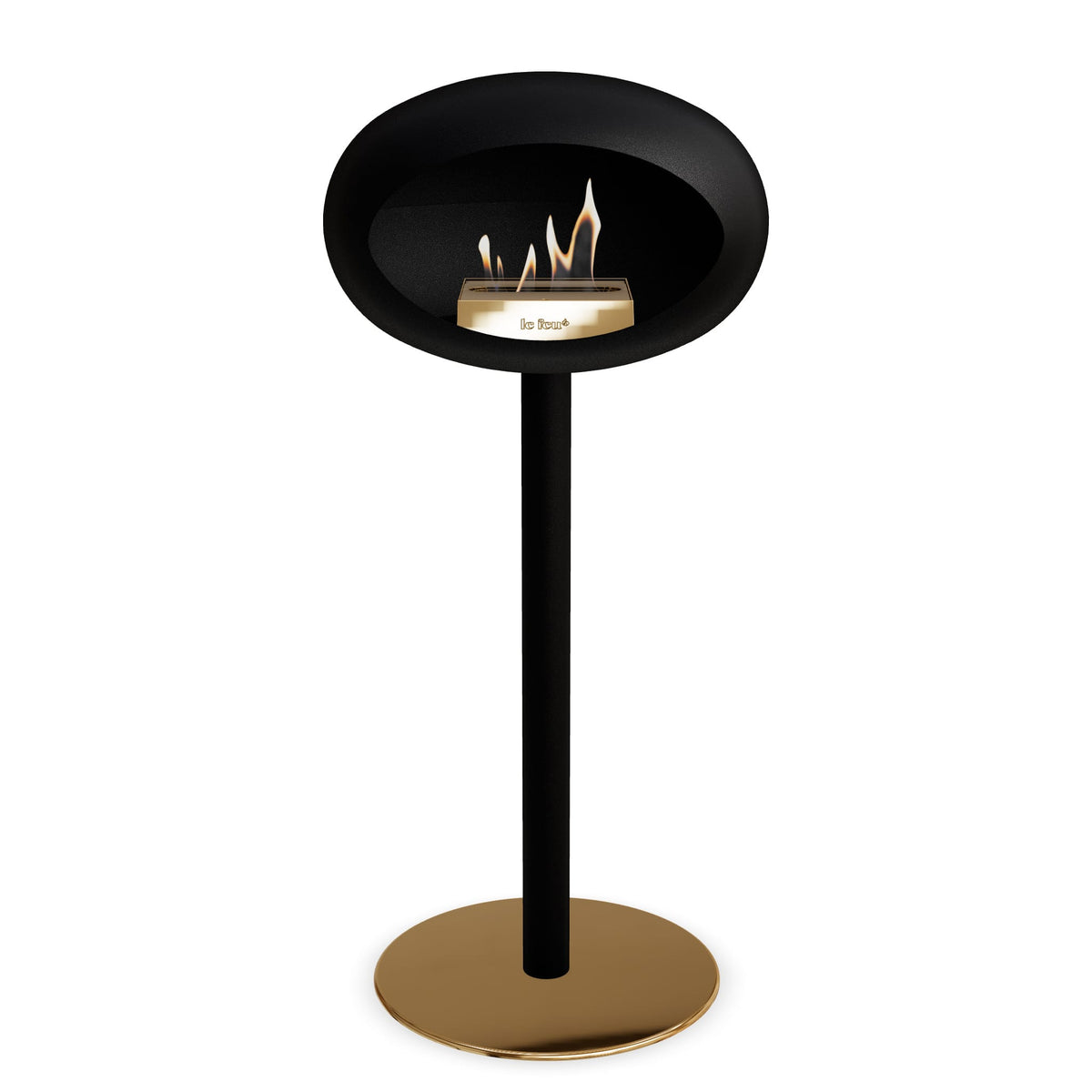 Le Feu Steel Dôme Haut Noir