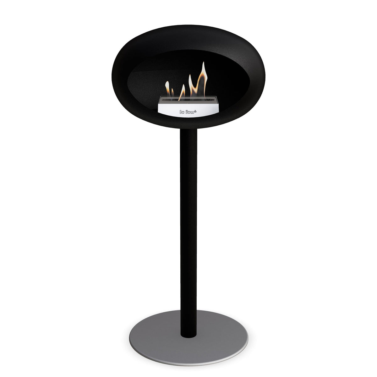Le Feu Steel Dôme Haut Noir