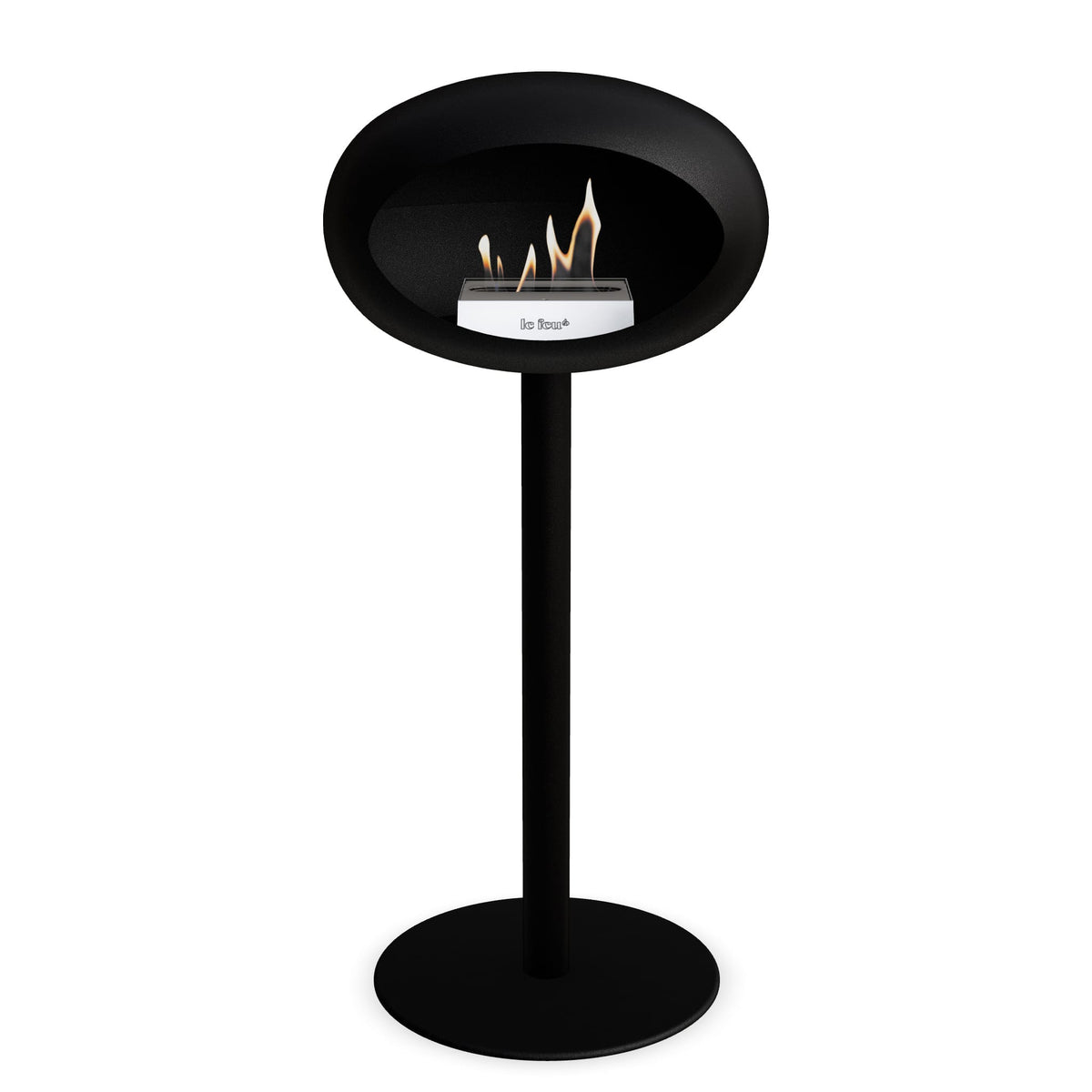 Le Feu Steel Dôme Haut Noir