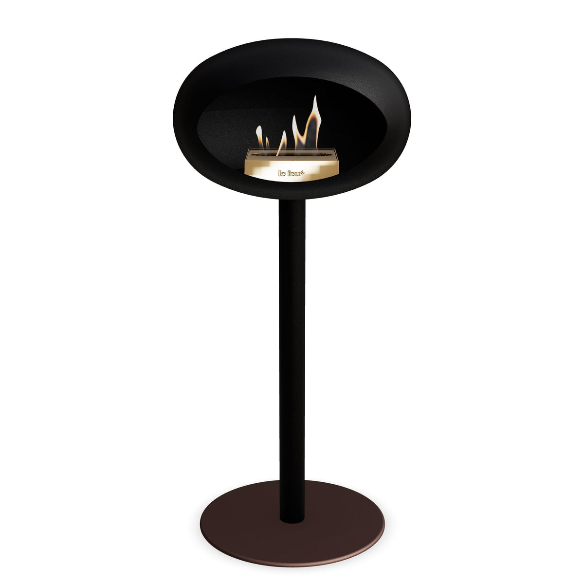 Le Feu Steel Dôme Haut Noir