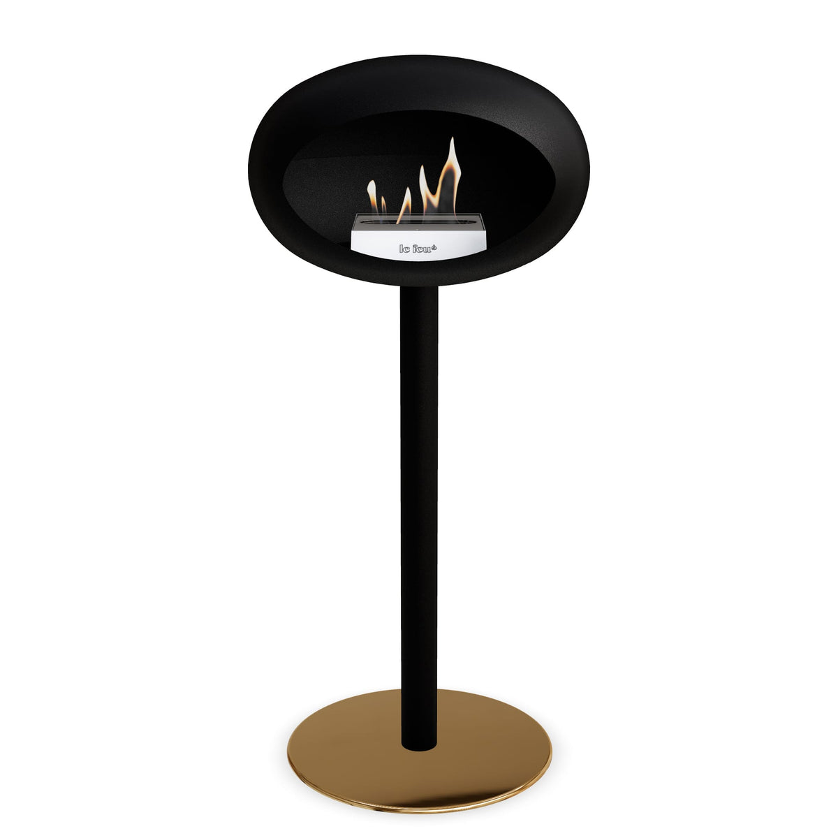 Le Feu Steel Dôme Haut Noir