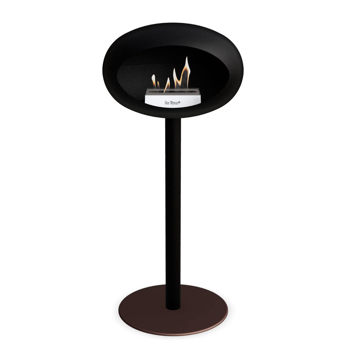 Le Feu Steel Dôme Haut Noir