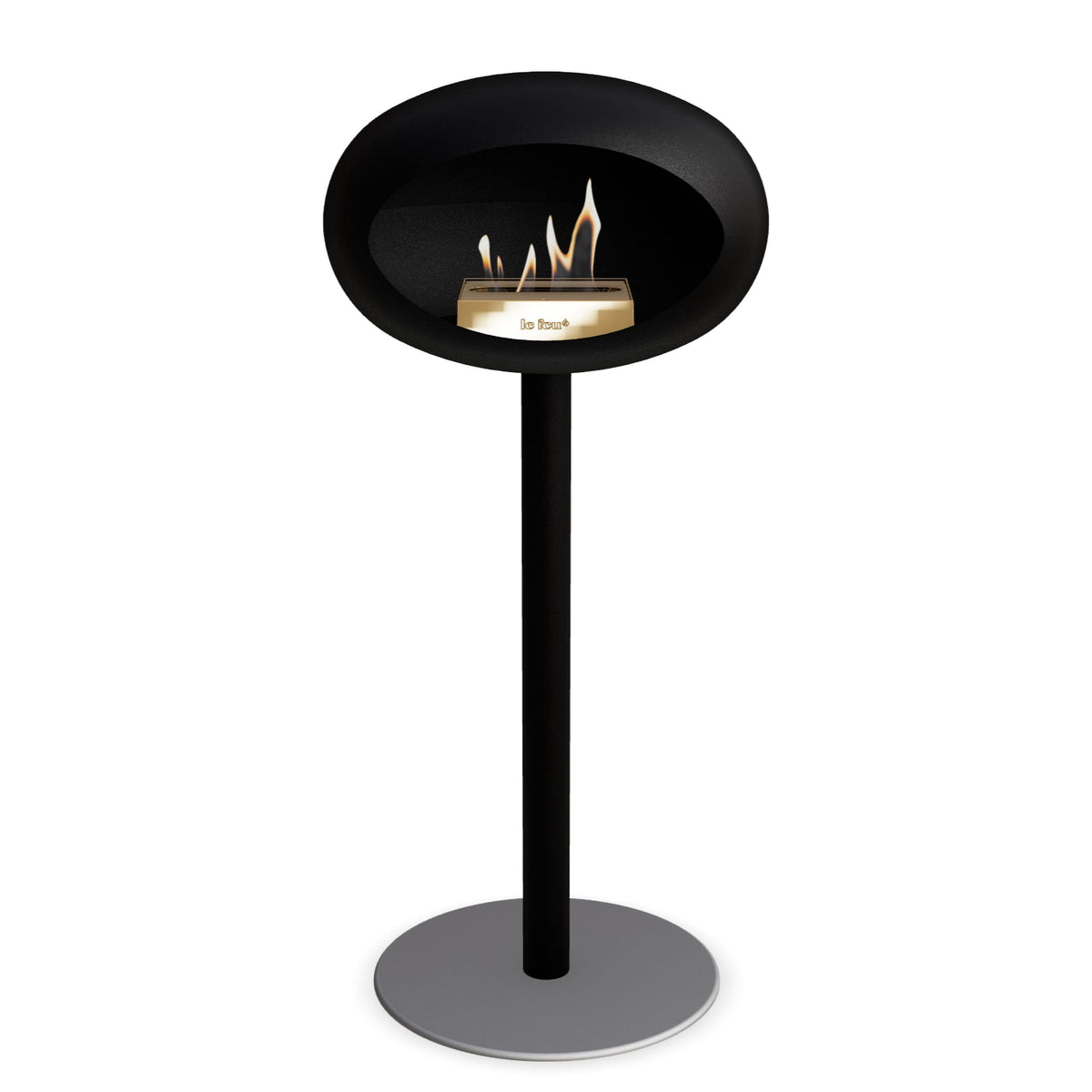 Le Feu Steel Dôme Haut Noir