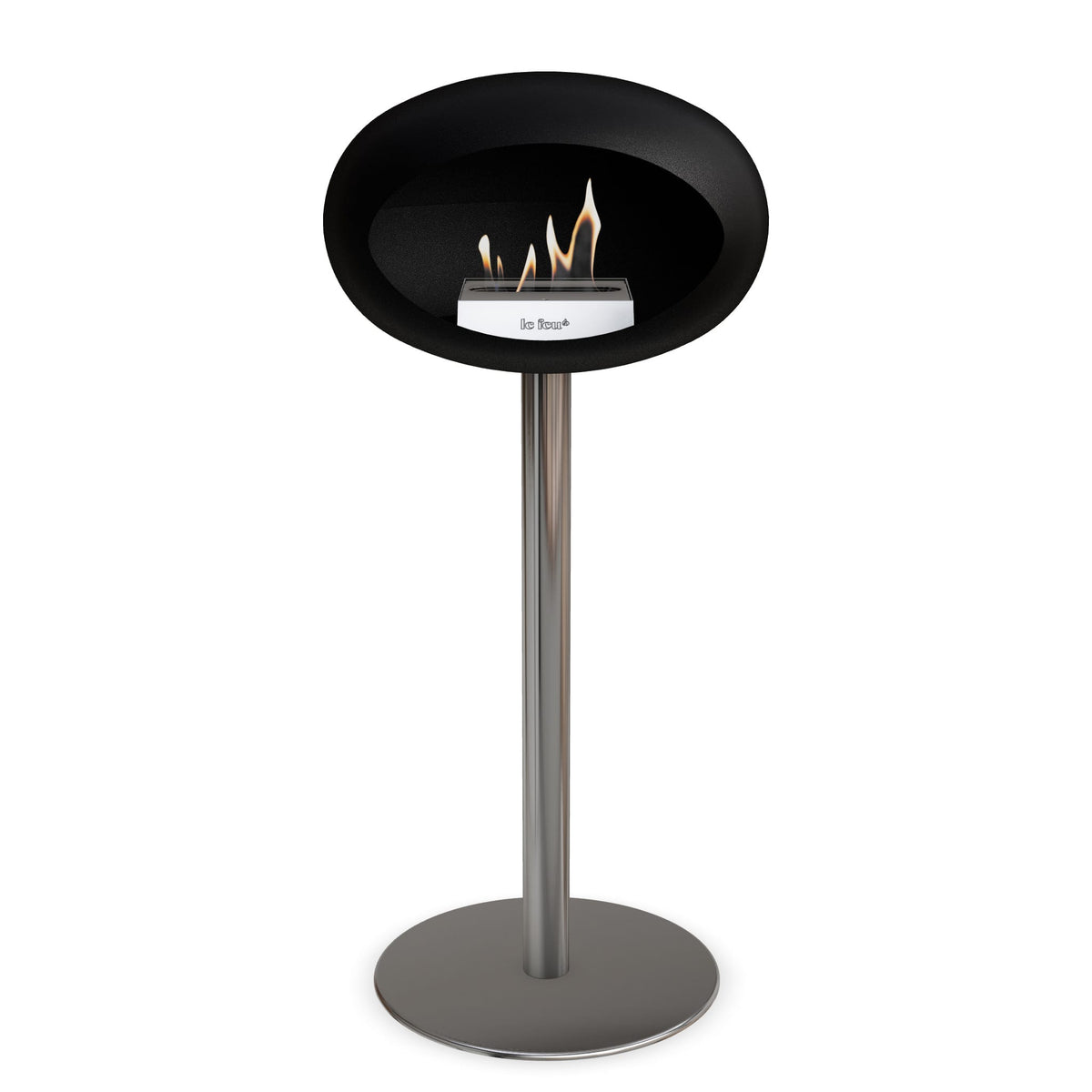 Le Feu Steel Dôme Haut Noir