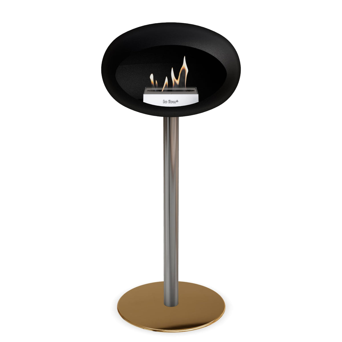 Le Feu Steel Dôme Haut Noir