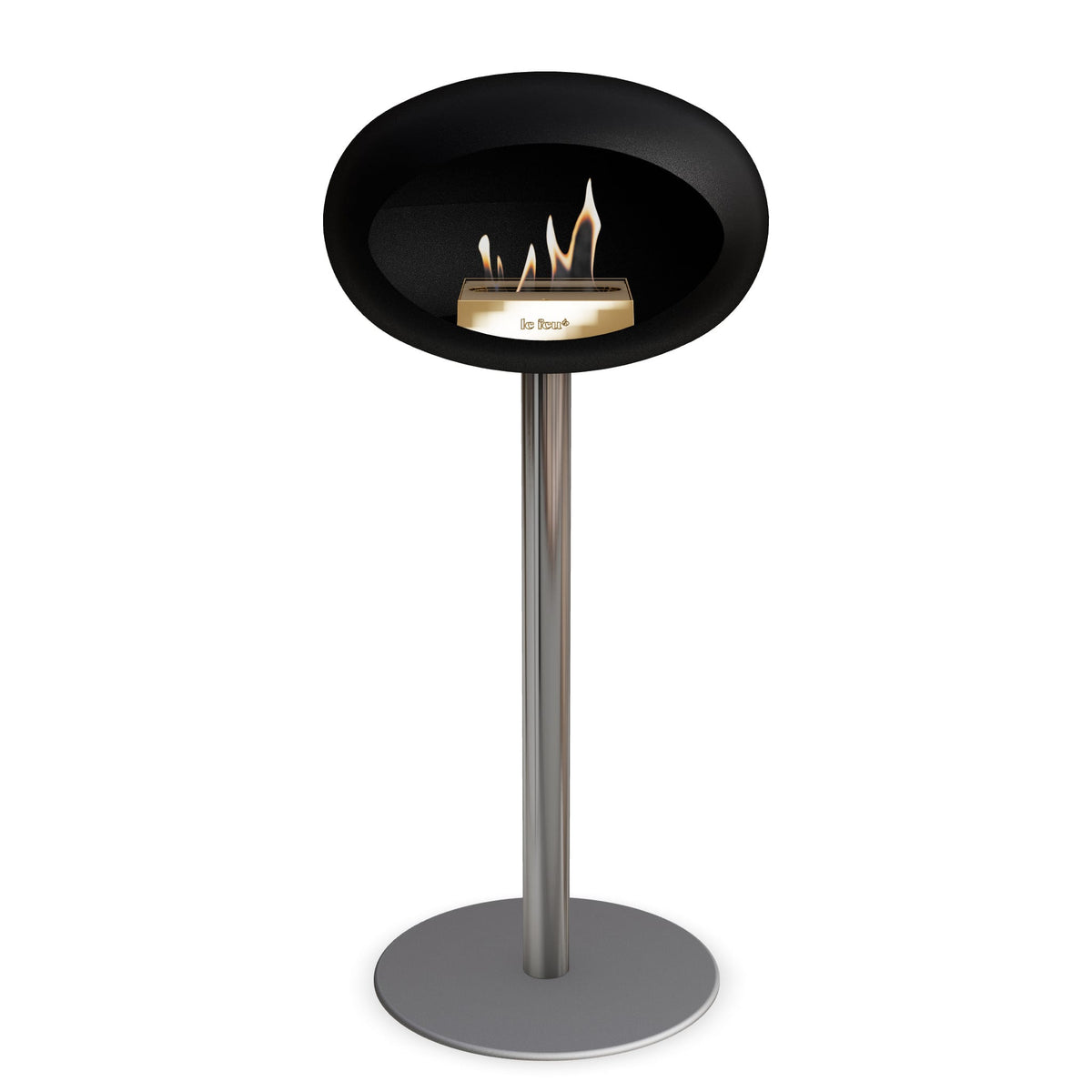 Le Feu Steel Dôme Haut Noir