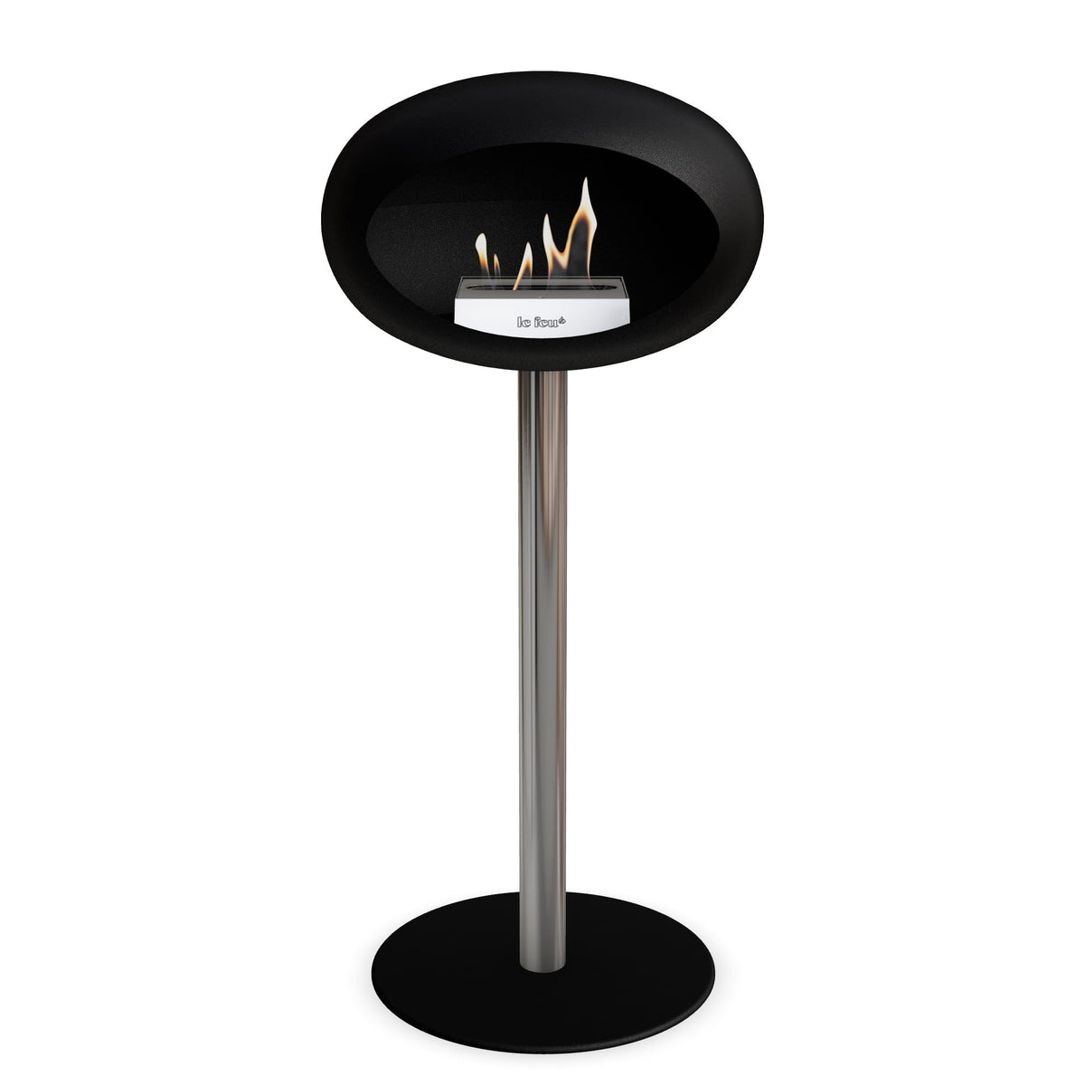 Le Feu Steel Dôme Haut Noir