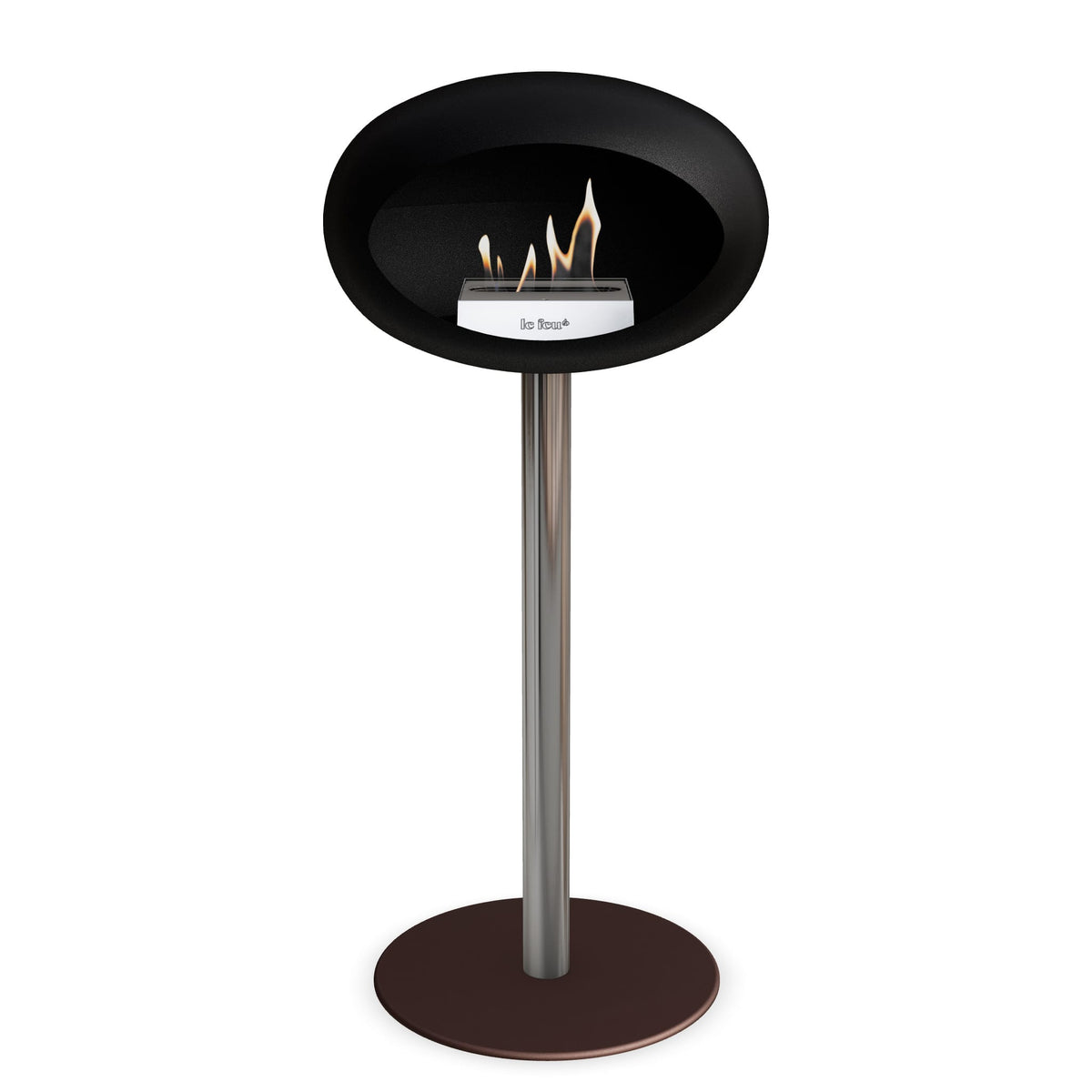 Le Feu Steel Dôme Haut Noir