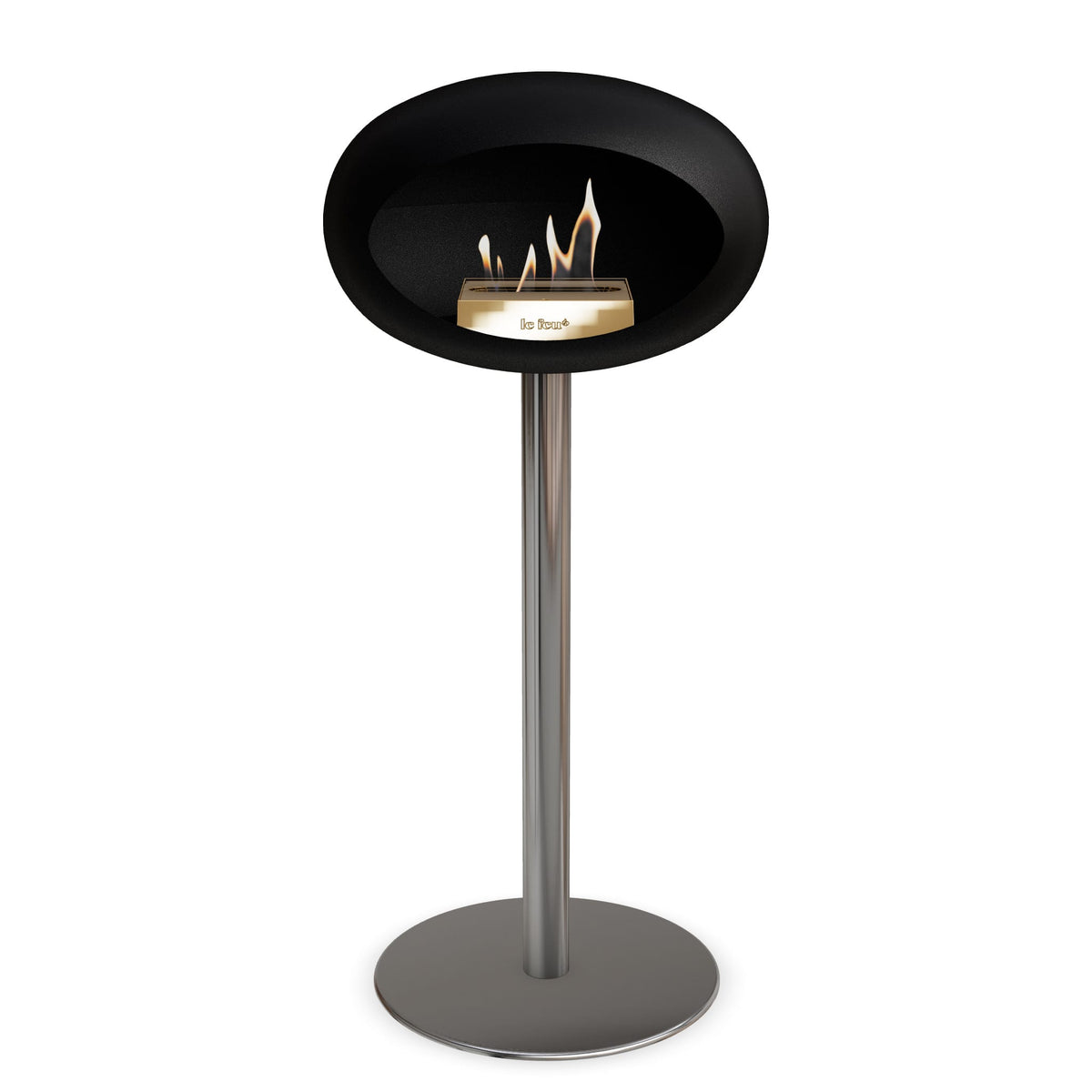 Le Feu Steel Dôme Haut Noir