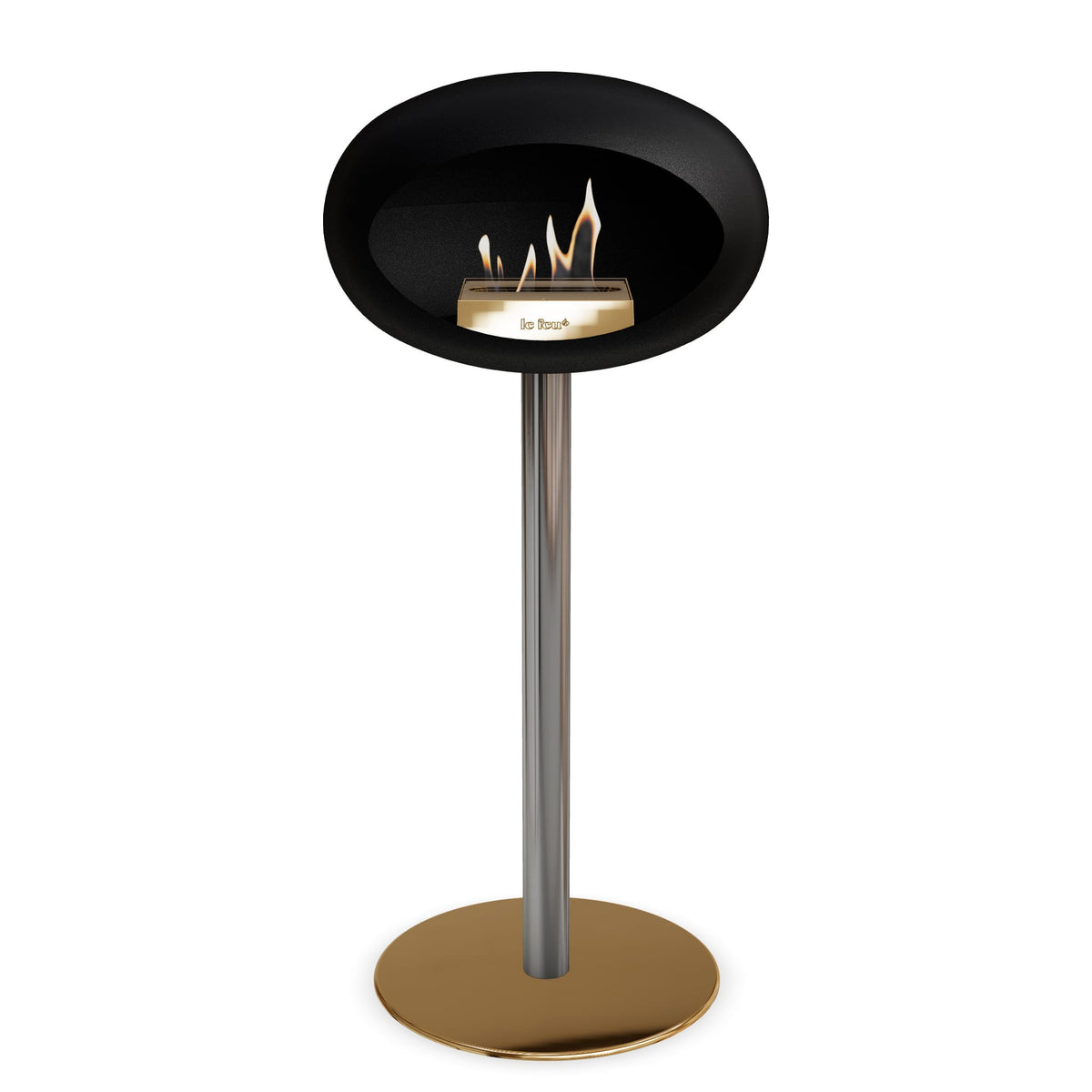 Le Feu Steel Dôme Haut Noir