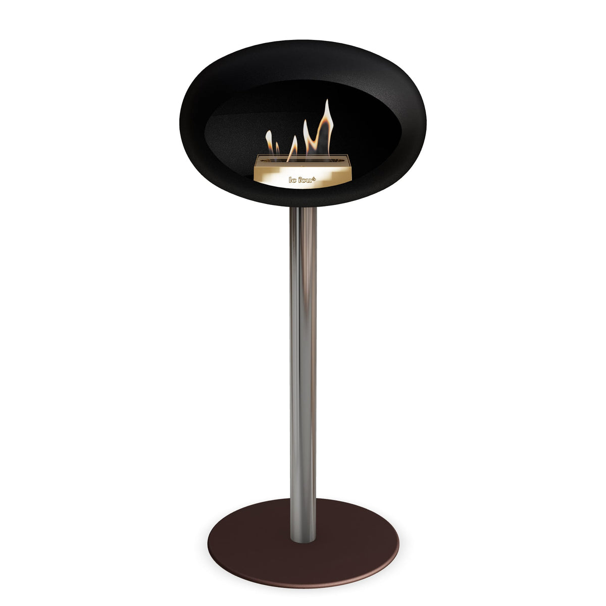 Le Feu Steel Dôme Haut Noir