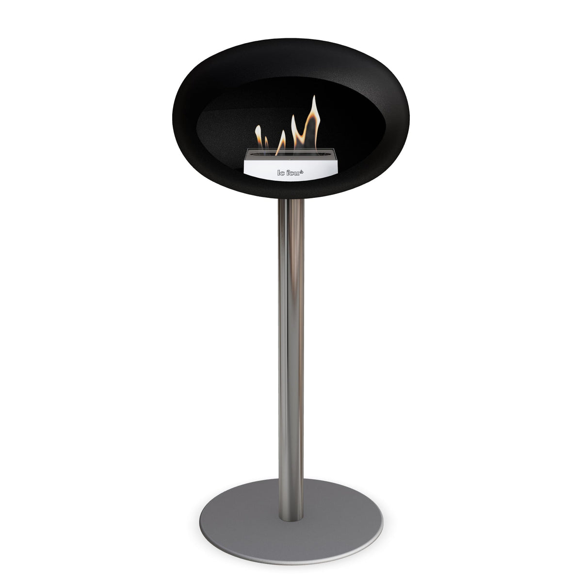 Le Feu Steel Dôme Haut Noir