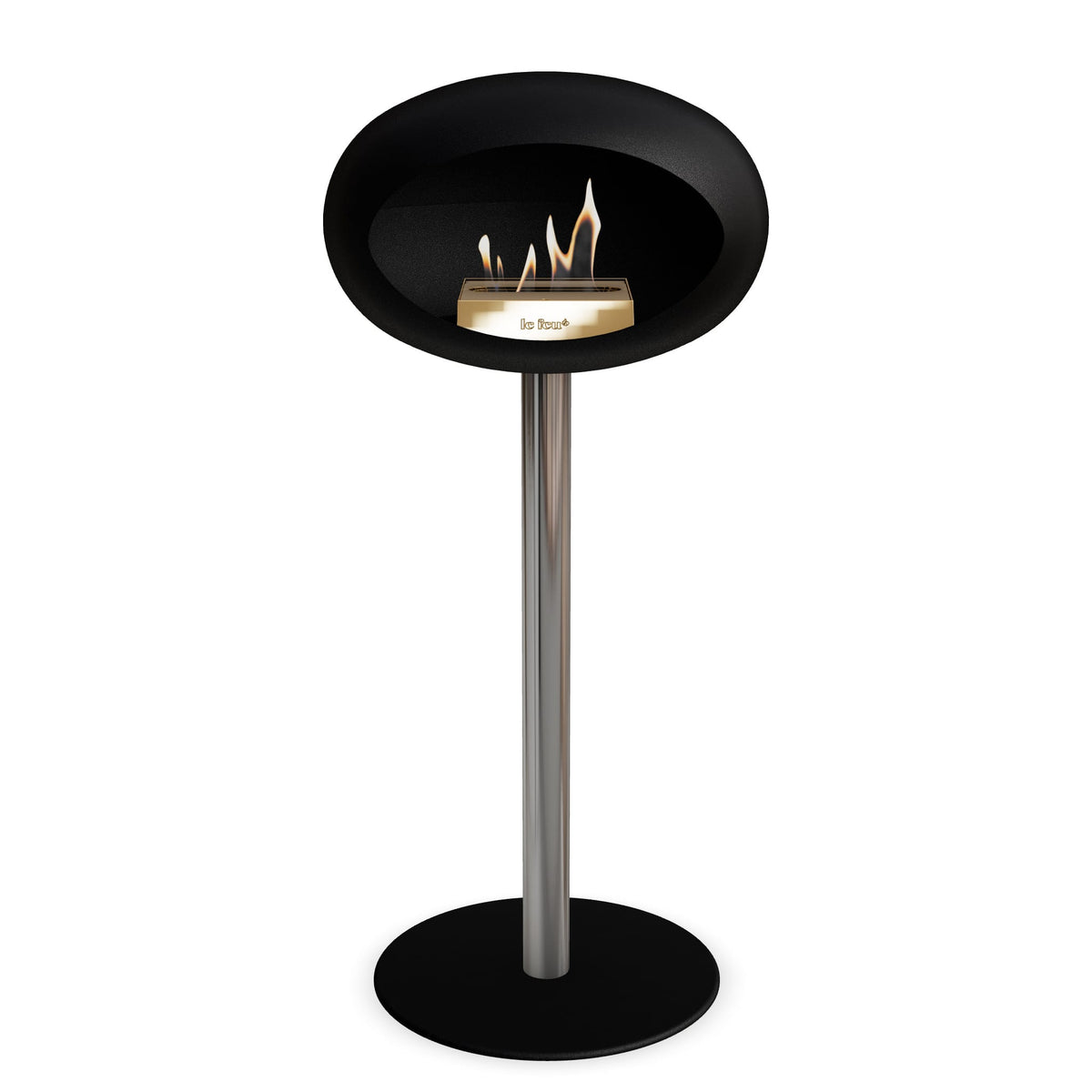Le Feu Steel Dôme Haut Noir
