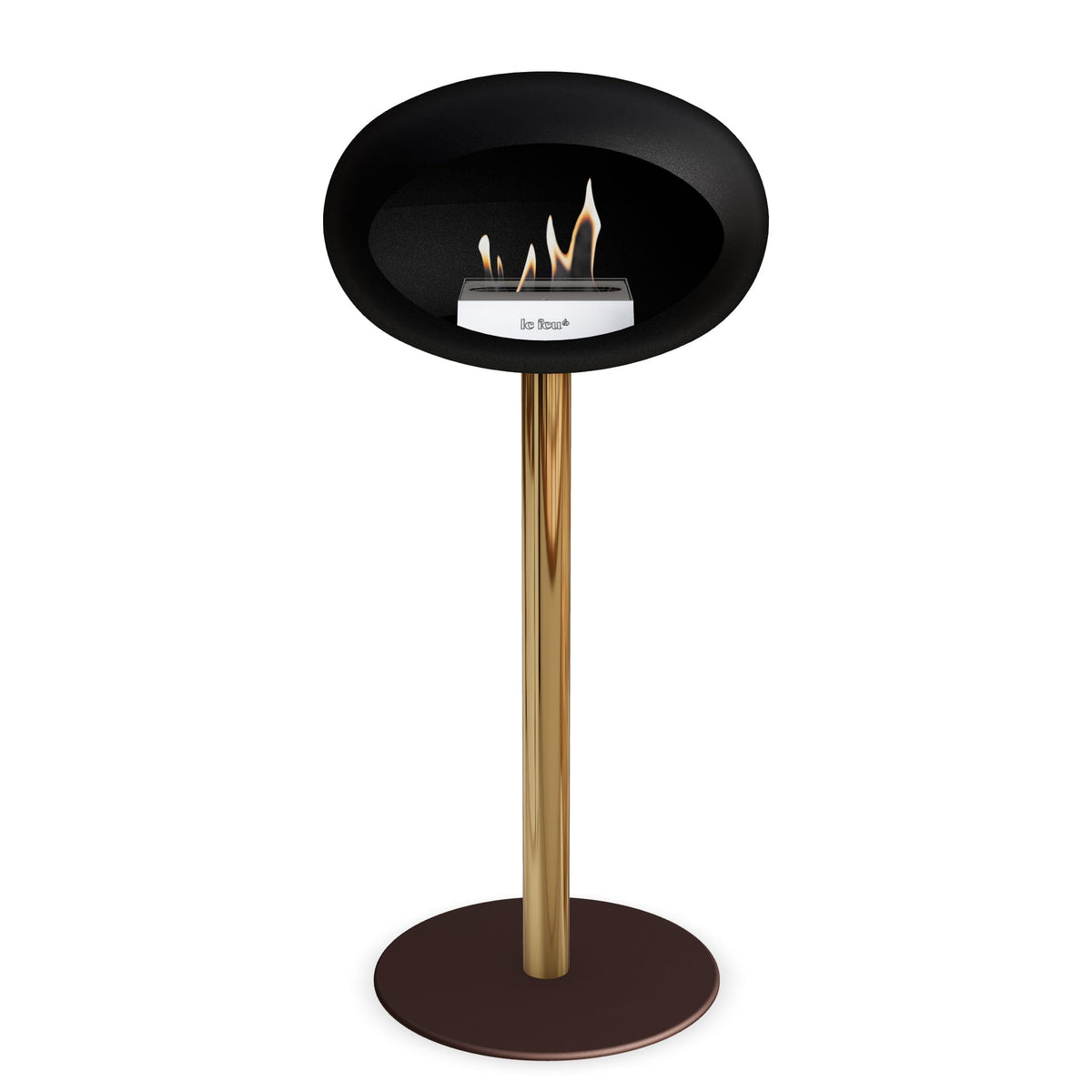Le Feu Steel Dôme Haut Noir