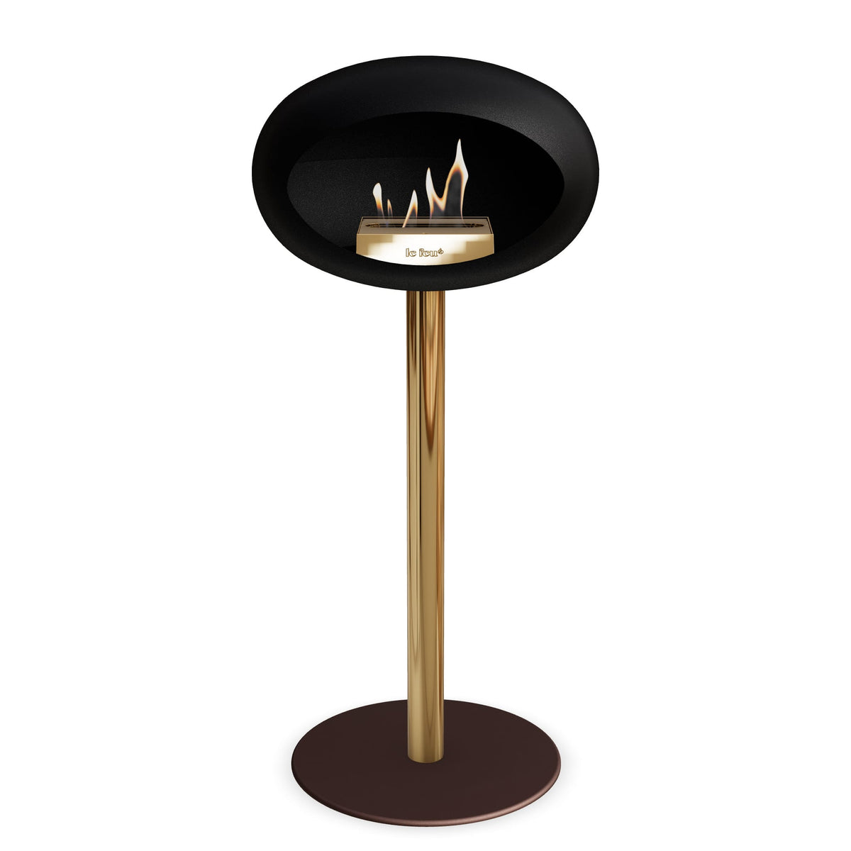Le Feu Steel Dôme Haut Noir