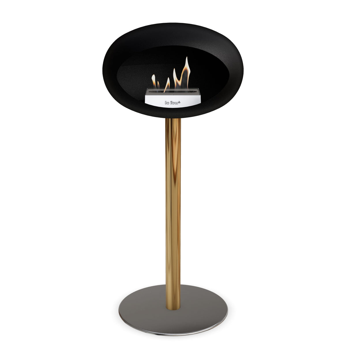Le Feu Steel Dôme Haut Noir