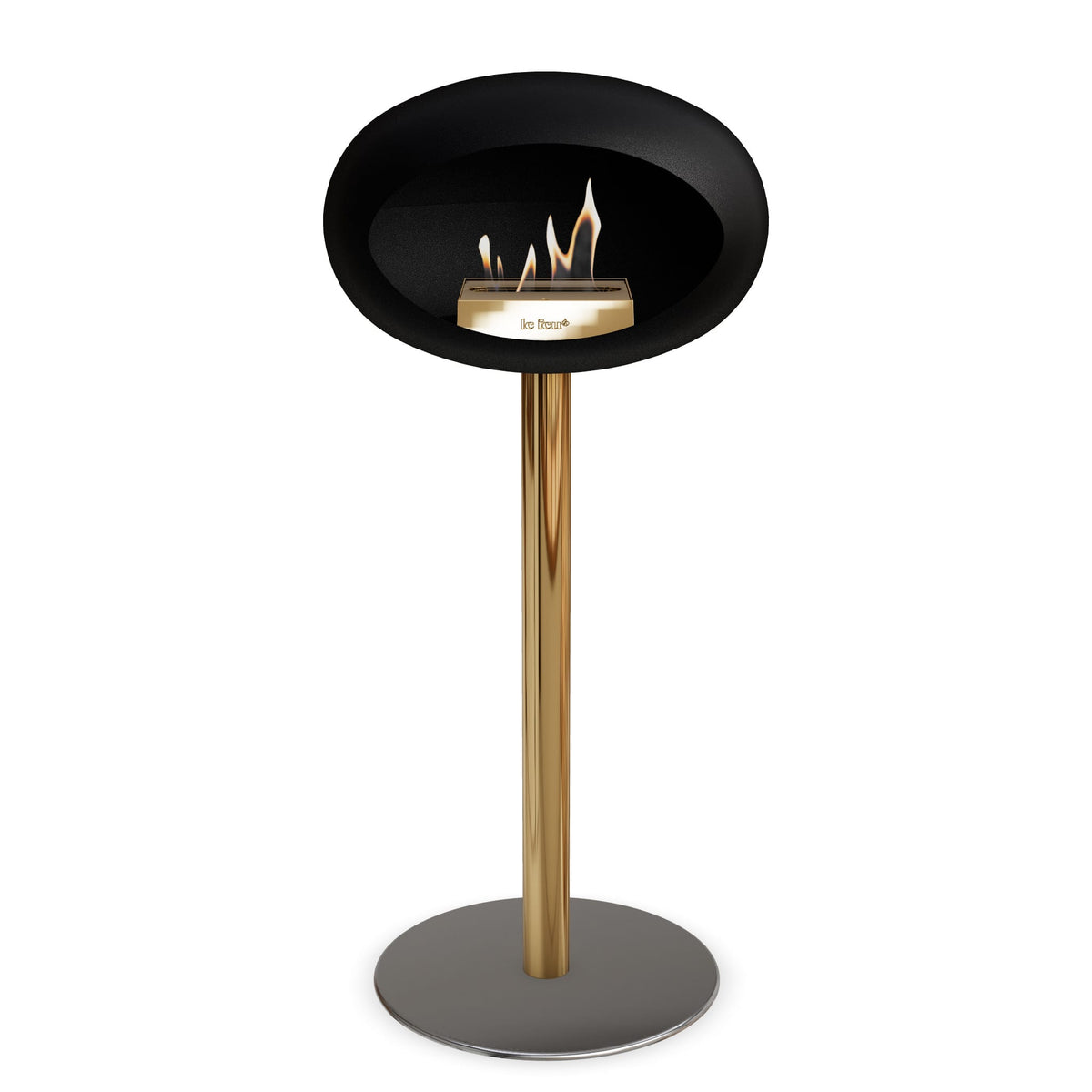 Le Feu Steel Dôme Haut Noir