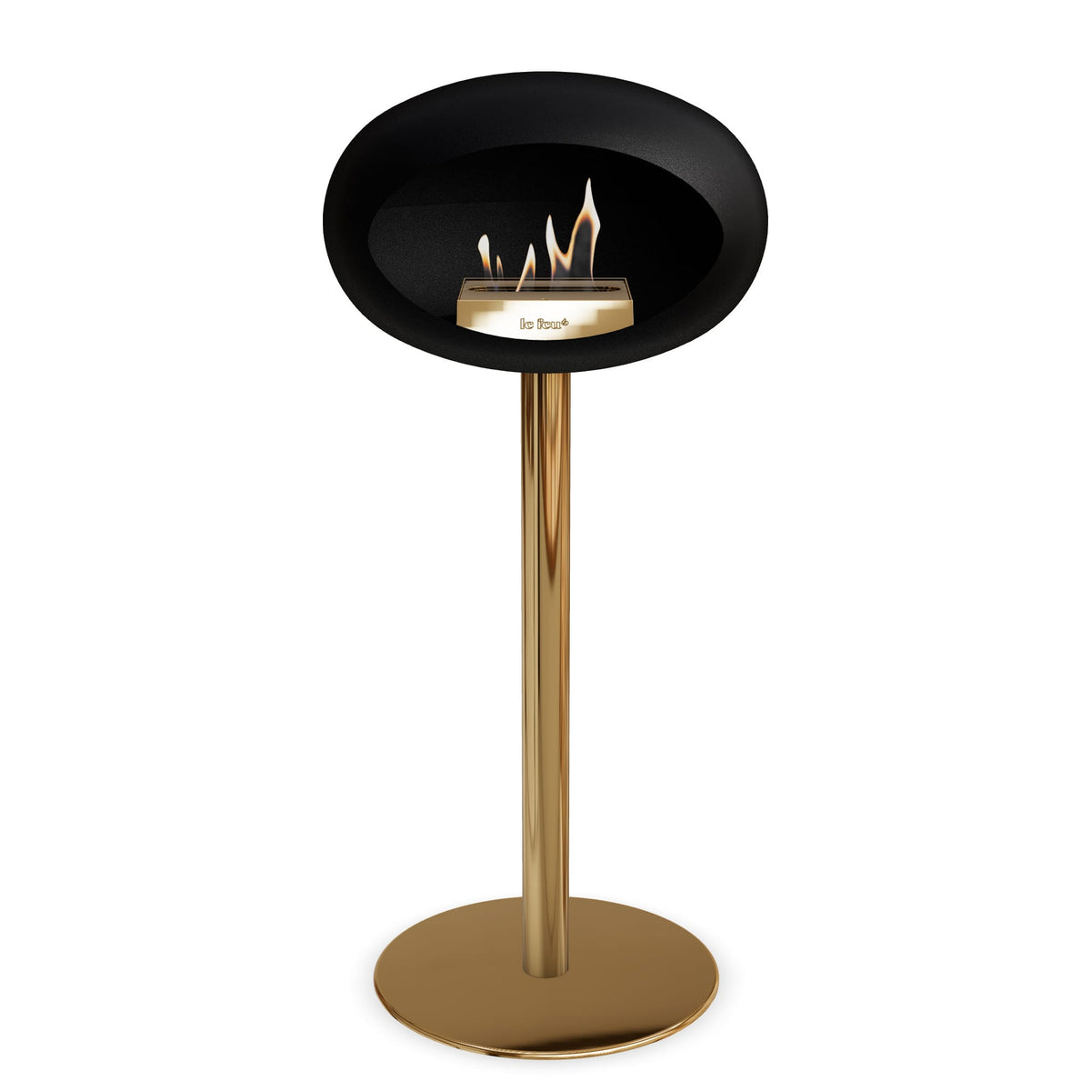 Le Feu Steel Dôme Haut Noir
