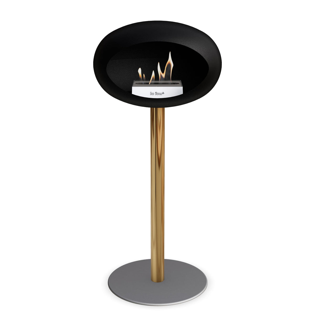 Le Feu Steel Dôme Haut Noir