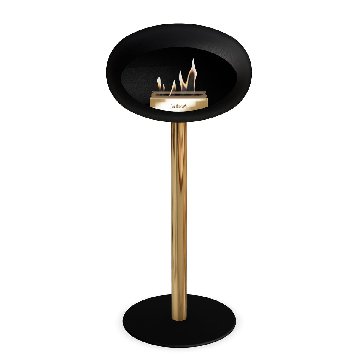 Le Feu Steel Dôme Haut Noir