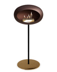 Le Feu Steel High Dome Mocca Fireplaces Nüline Distribution ø2.5 cm black rose gold rose gold burner