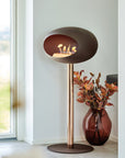 Le Feu Steel High Dome Mocca Fireplaces Nüline Distribution