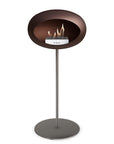 Le Feu Steel High Dome Mocca Fireplaces Nüline Distribution ø2.5 cm polished steel polished steel rose gold burner