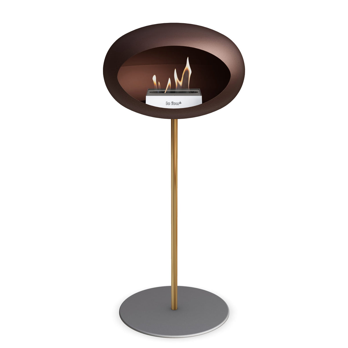 Le Feu Steel High Dome Mocca 