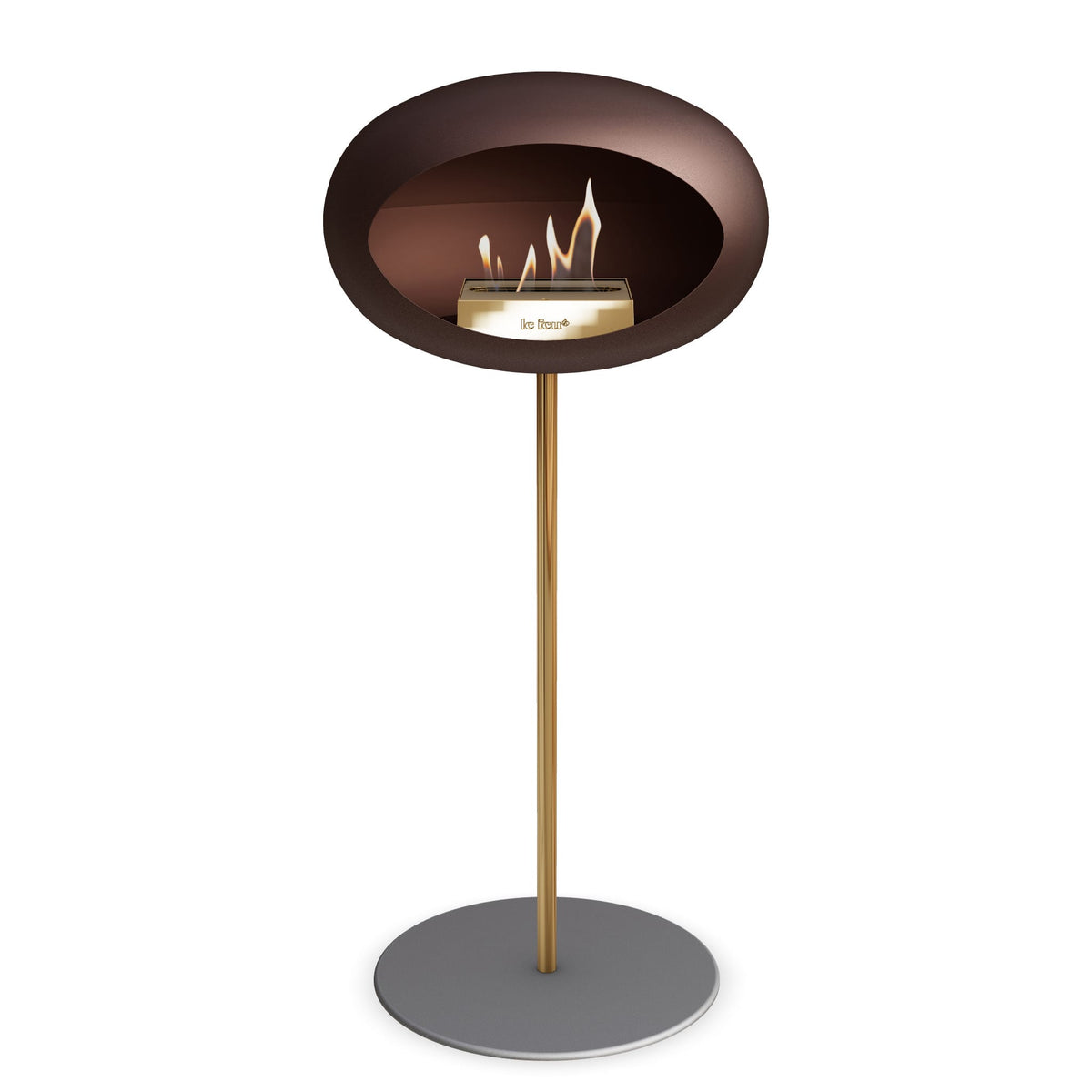 Le Feu Steel High Dome Mocca 