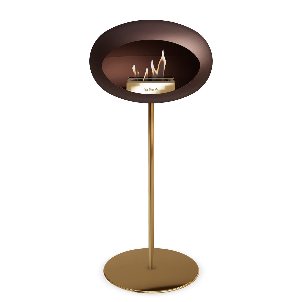 Le Feu Steel High Dome Mocca 