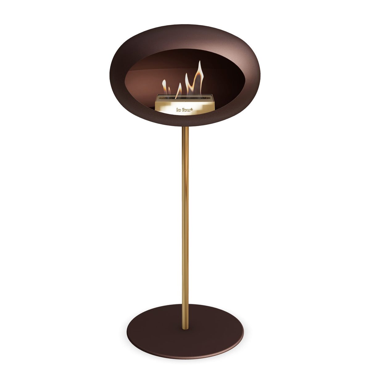 Le Feu Steel High Dome Mocca 